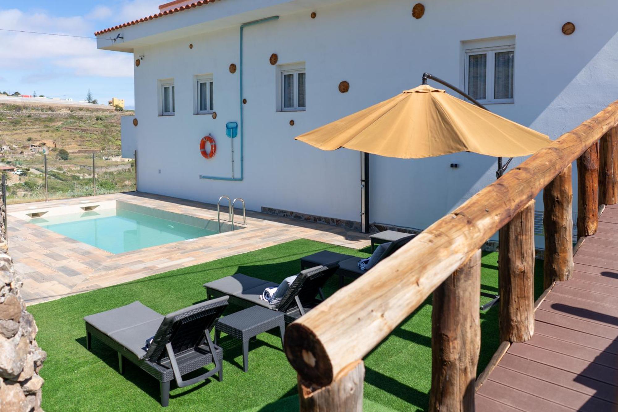 Dejablue. Villa Rural Junto Al Mar Y La Montana Santa Maria de Guia de Gran Canaria ภายนอก รูปภาพ